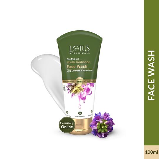 Lotus Botanicals Bio Retinol Youth Radiance Face Wash (100ml)
