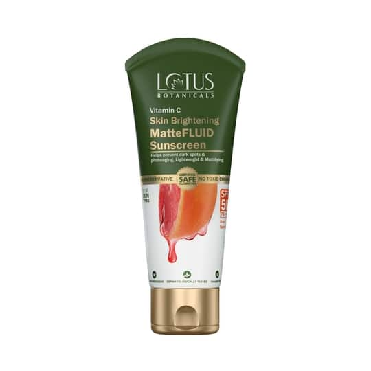 Lotus Botanicals Vitamin C Matte Fluid Sunscreen (75g)