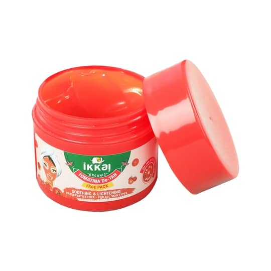 Ikkai Organic Tomatina De-Tan Face Pack (50g)