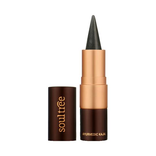 SoulTree Ayurvedic Kajal - Grey Glow 004 (3g)