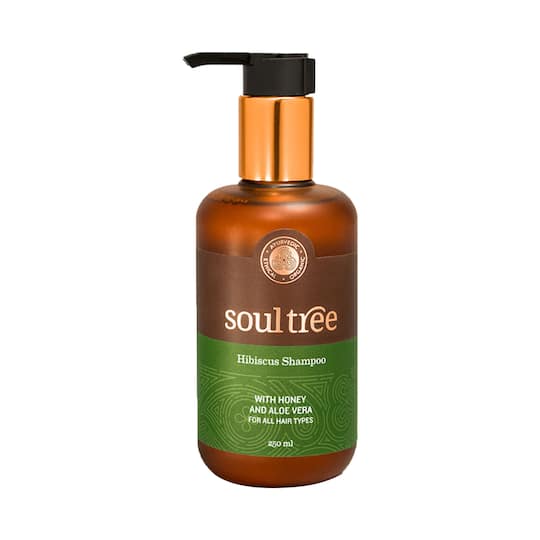 SoulTree Hibiscus Shampoo with Honey and Aloe Vera (250ml)