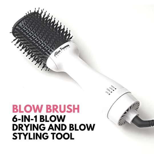 Alan Truman The Blow Brush - White and Black (1 Pc)