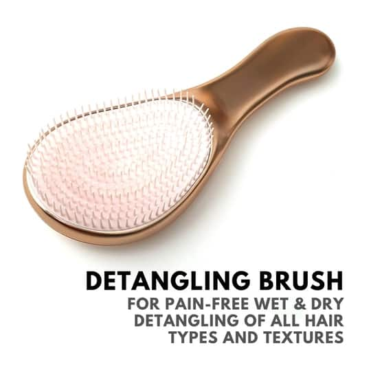 Alan Truman DT07 Detangling Brush - Rose Gold (1 Pc)