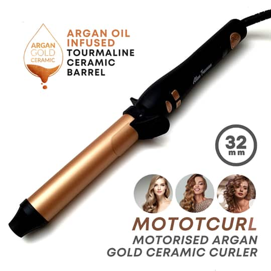 Alan Truman Moto-Curl Motorised Hair Curler - 32mm (1 Pc)