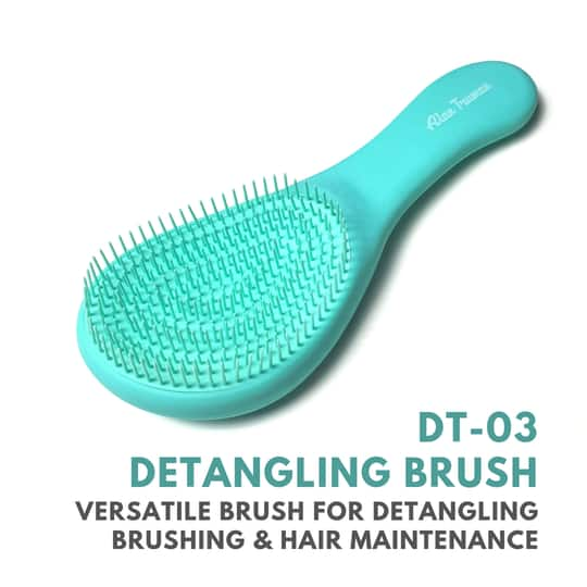 Alan Truman DT03 Detangling Brush - Green (1 Pc)