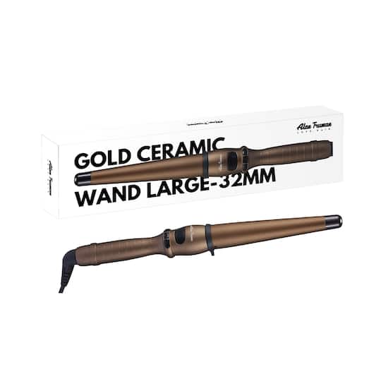 Alan Truman Gold Ceramic Wand - Large (1 pc)