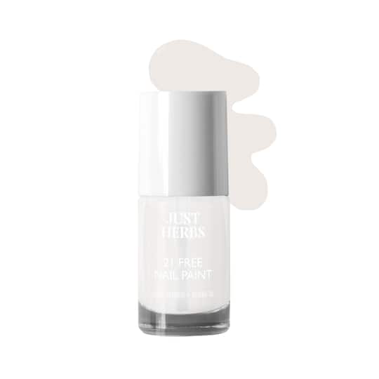 Just Herbs 21 Chemical Free Nail Polish - Crystal Clear (6ml)