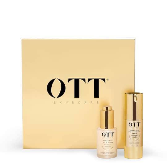 OTT SKYNCARE SPF & Bff Duo Vitamin C Serum & Sundrops SPF 30+ Luxury Gift Set (2Pcs)