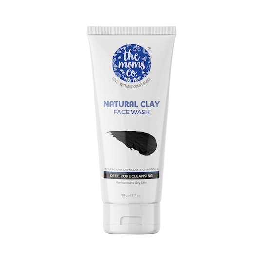 the moms co. Natural Clay Face Wash (80ml)