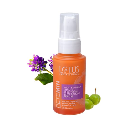 Lotus Professional Retemin Plant Retinol + Vitamin C Brightening Super Booster Serum (30ml)