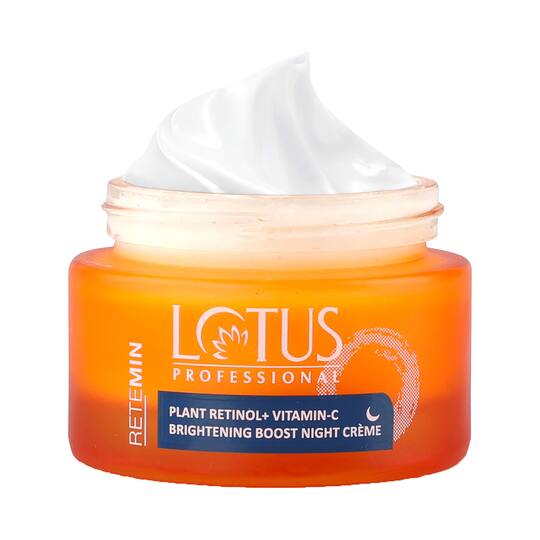 Lotus Professional Retemin Plant Retinol + Vitamin C Brightening Boost Night Creme (50g)