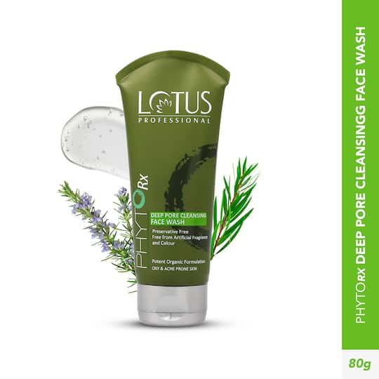 Lotus Professional Phytorx Deep Pore Cleansing Face Wash (80g)