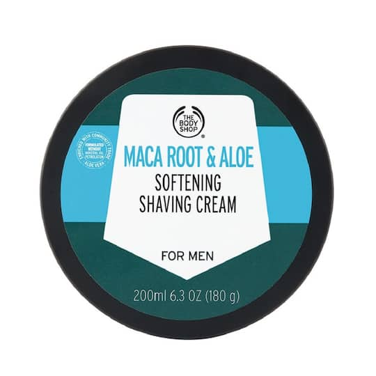 The Body Shop Maca Root & Aloe Softening Shaving Cream For Men (200ml)