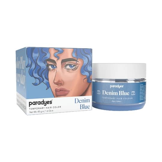 Paradyes Temporary One Wash Hair Color - Denim Blue (45g)