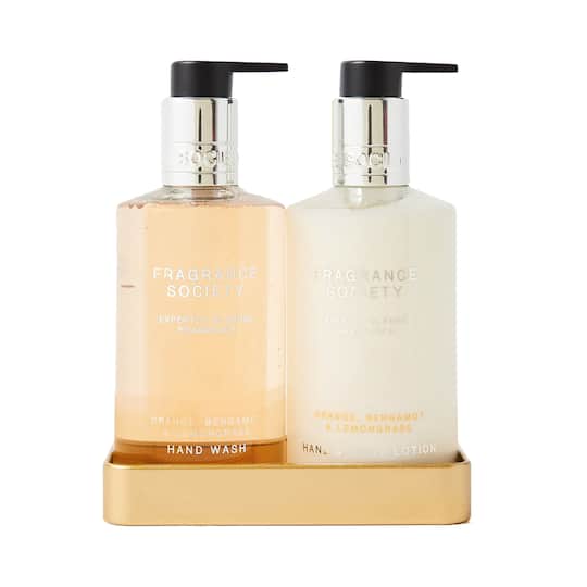 Marks & Spencer Orange Bergamot & Lemongrass Hand Wash And Lotion Gift Set - (2 Pcs)