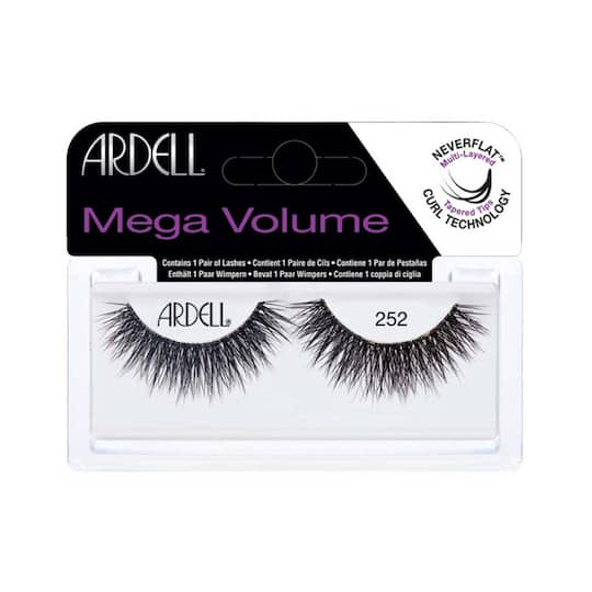 Ardell Mega Volume Eyelashes 252 Black - 66472 (1 Pair)