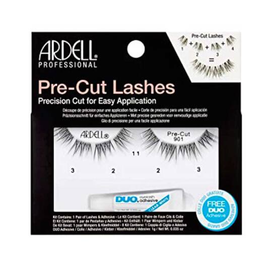 Ardell Pre-Cut Eyelashes 901 Black - 67465 (1 Pair)
