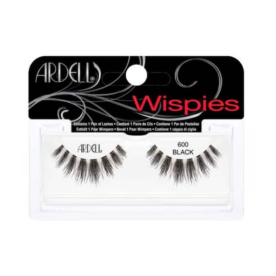 Ardell Wispies Eyelashes 600 Black - 65236 (1 Pair)