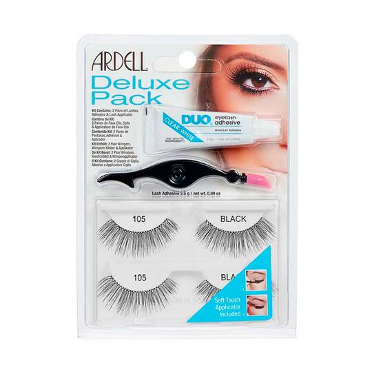 Ardell Deluxe Pack 105 with Applicator - 68987 - Black