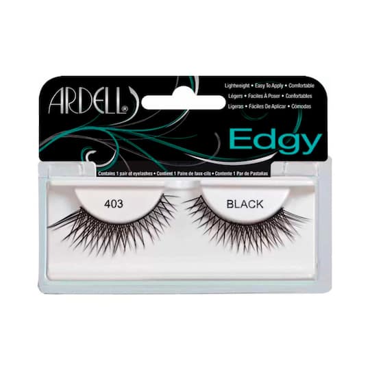 Ardell Professional Edgy Eyelashes 403 Black - 61823 (1 Pair)