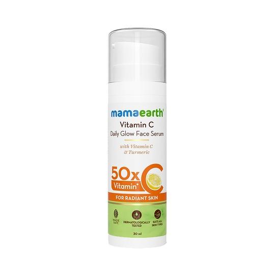 Mamaearth Vitamin C Daily Glow Face Serum (30ml)