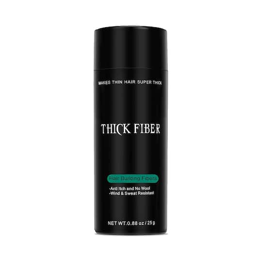 Thick Fiber Hair Building Fibers - Dark Brown (25g)