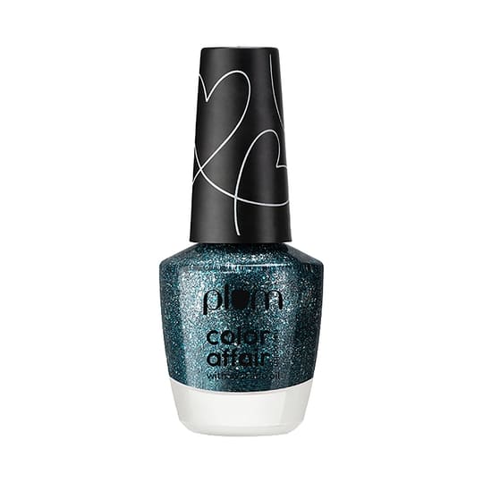 Plum Color Affair Nail Polish - 166 Minty Stars (11ml)