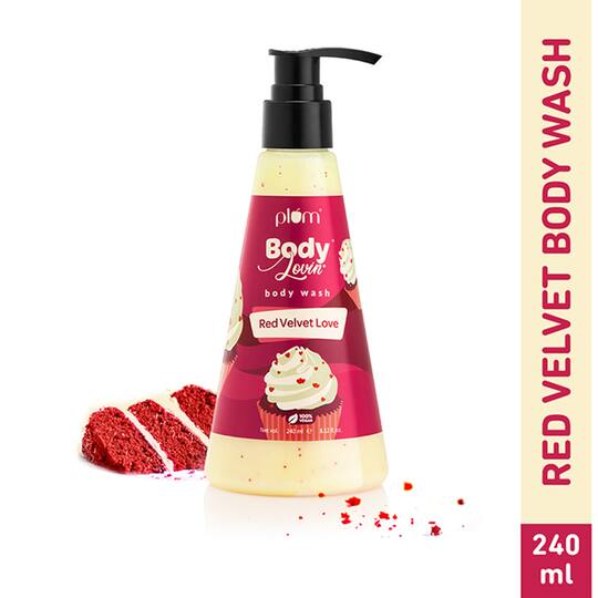 Plum Bodylovin Red Velvet Love Body Wash (240ml)