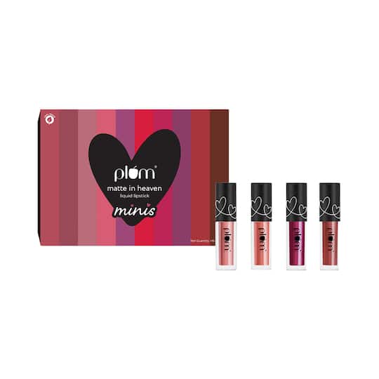 Plum Matte In Heaven Liquid Lipstick Minis - (4Pcs)