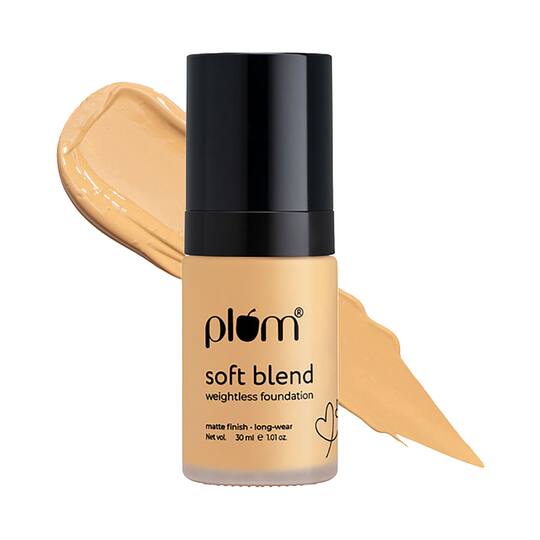 Plum Soft Blend Weightless Foundation - 110Y Natural Beige (30ml)