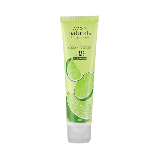 Avon Naturals Clear White Lime Face Cleanser (100g)