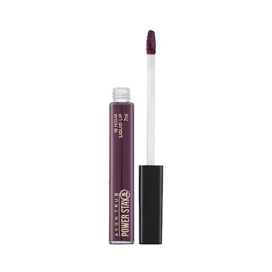 Avon True Color Power Stay Liquid Lip Color - Power On Plum (7ml)