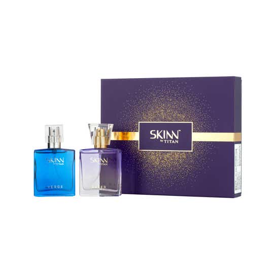 Skinn by Titan Verge and Sheer Eau De Parfum (2Pcs)