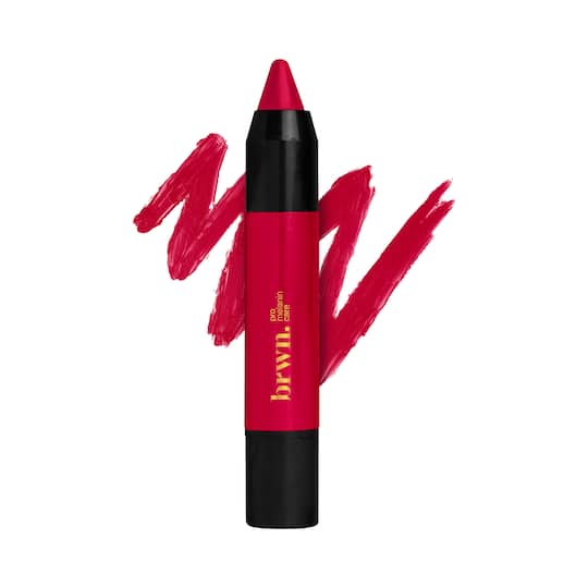 brwn. pro-melanin care Creme Matte Lip Crayon - Cherry Pop (3g)