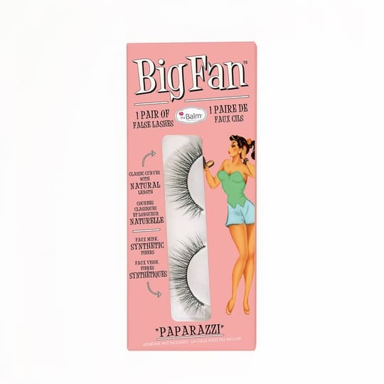 theBalm Cosmetics Big Fan False Eyelash - Paparazzi (1Pc)