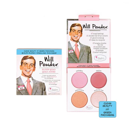 theBalm Cosmetics Will Powder Blush - Quad (10g)