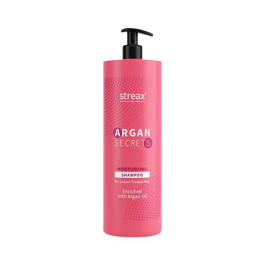 Streax Professional Argan Secrets Moisturizing Shampoo (1500ml)