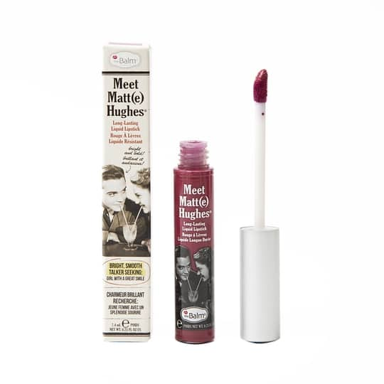 theBalm Cosmetics Meet Matte Hughes Liquid Lipstick - Dedicated (7.4ml)