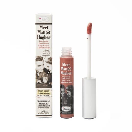 theBalm Cosmetics Meet Matte Hughes Liquid Lipstick - Doting (7.4ml)