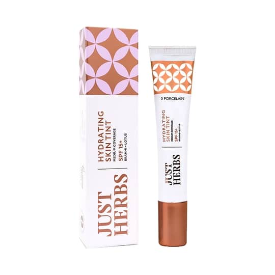 Just Herbs Enriched Hydrating Skin Tint SPF 15+ - 0 Porcelain (20g)