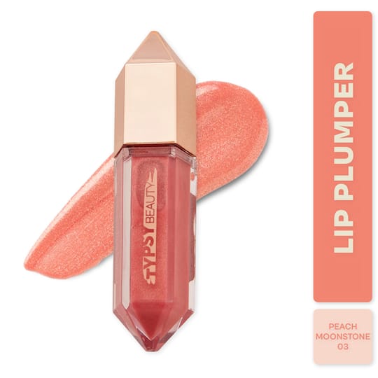 Typsy Beauty Crystal Crush Plumping Gloss - 03 Peach Moonstone (7ml)