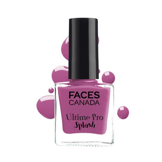 Faces Canada Ultime Pro Splash Nail Enamel - 19 Purple Rain (8ml)