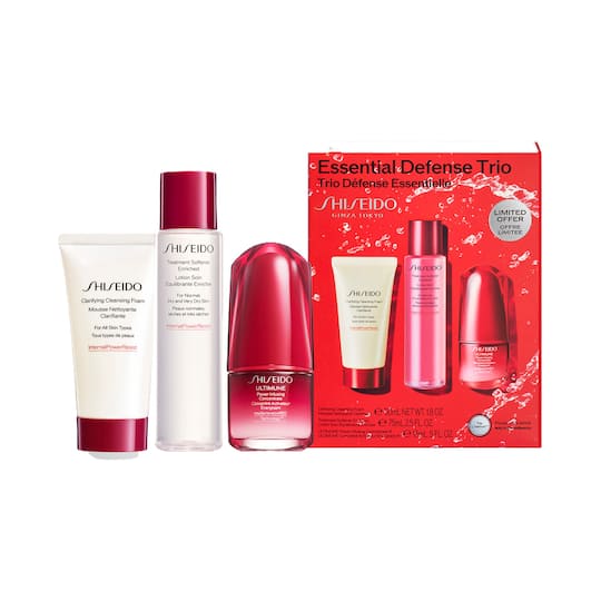 Shiseido Essential Defense Trio Set - (3Pcs)