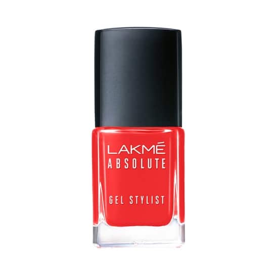 Lakme Absolute Gel Stylist Nail Polish - Salmon Souffle (12ml)