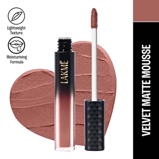 Lakme Xtraordin-airy Lip Mousse - Nude Sensation (4.6 g)