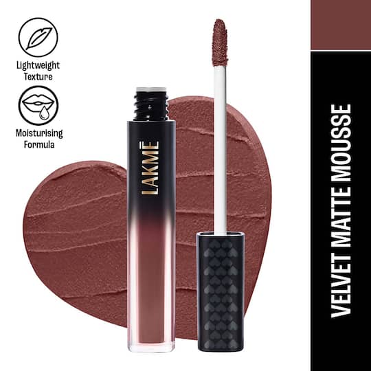 Lakme Xtraordin-airy Lip Mousse - Cocoa Sin (4.6 g)