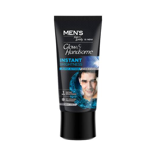 Glow & Handsome Instant Brightness Rapid Action Facewash (50g)