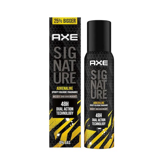 AXE Signature Adrenaline No Gas Body Deodorant (154ml)