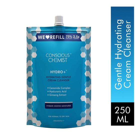 Conscious Chemist Hydrating Face Wash Refill Pack For Dry Skin - (250ml)