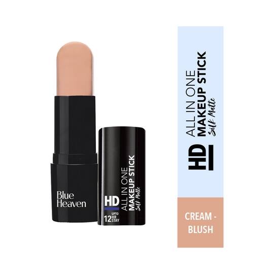 Blue Heaven HD All In One Makeup Stick - Cream Blush (10g)